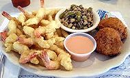 o'steen's restaurant seafood - signature fried shrimp