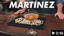 video - St. Augustine Distillery martinez cocktail